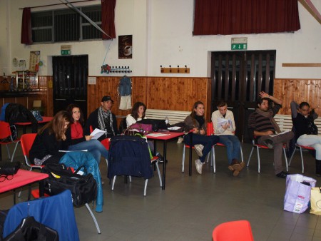 CAST CANTANTI IN "SEMI-PAUSA": ALESSIA, SARA, ALESSANDRO, MANUELA, FEDERICA, EMANUELE, IVAN, ELEONORA